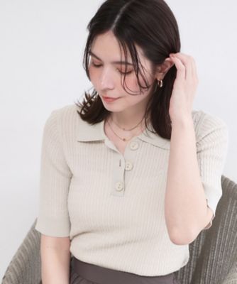 グレー系 24.0 cm レディースのニット・セーター | 三越伊勢丹