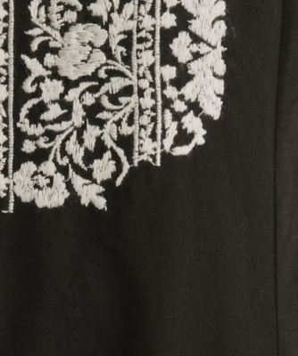 コットン100％】刺繍入りワンピース（2002640894