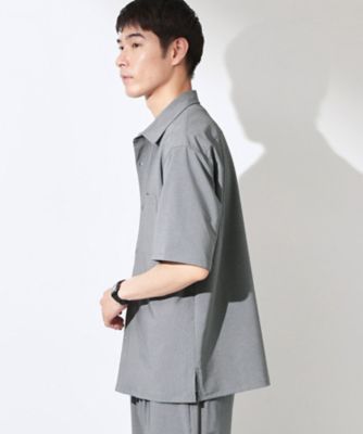 K*A様 SOEJU 半袖シャツ ダークグレー Mサイズ クールウェザー 半袖 