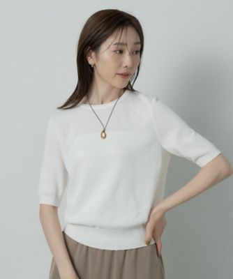 ※楓　【新品】UNTITLED アンタイトル 半袖 サイズ UNTITLED (Women)の小さいサイズ 3号～7号／XXS～S | レディース