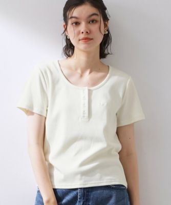テレコヘンリーワンポイント刺繍プルオーバー（2002642133