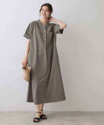 SHIRRING COTTON DRESS BD2511ー2Kー21