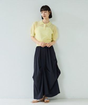 ランダムタックスカート【再入荷／ウォッシャブル