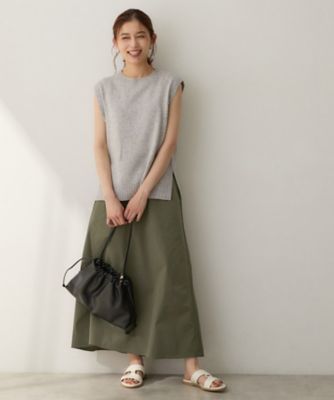 5色展開／手洗い可】ローシルクウールニットベスト