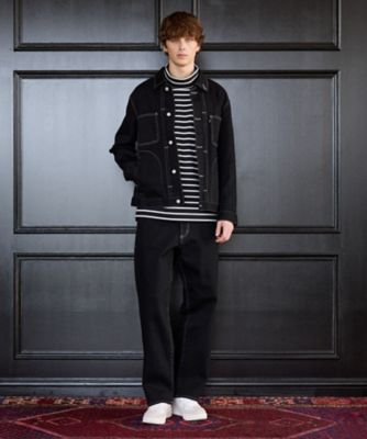 BOWLER HAT LABEL】ブラックデニムGジャン