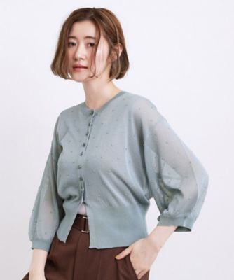 シアードットカーディガン（2002646933） | GROVE (Women