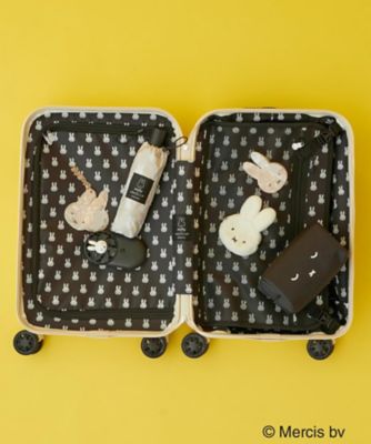 ◇【miffy】フェイスポイントスーツケース【機内持ち込み可能