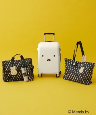 ◇【miffy】フェイスポイントスーツケース【機内持ち込み可能