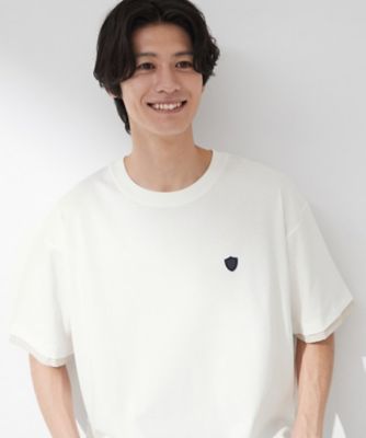SALE‼️kolor レイヤード 半袖CS 美品 マシンウォッシャブル】袖レイヤード半袖Tシャツ