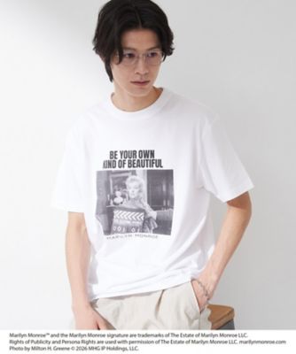 別注マリリン・モンロー ／ グラフィック半袖Tシャツ