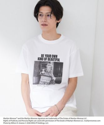 別注マリリン・モンロー ／ グラフィック半袖Tシャツ