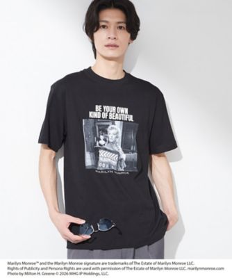 別注マリリン・モンロー ／ グラフィック半袖Tシャツ