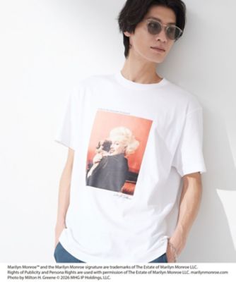 別注マリリン・モンロー ／ グラフィック半袖Tシャツ