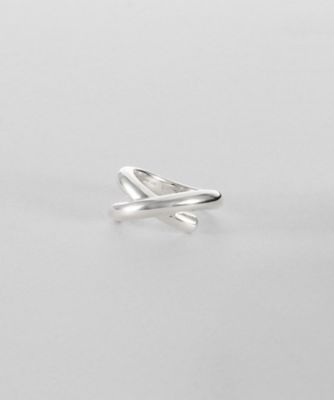 レイヤード］ K10YG クロス リング | ete bijoux (Women)/エテ
