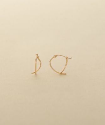 ピアス Ice Hoop Small Gold TOMWOOD26SS