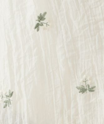 華やぎを添える 花柄刺繍ブラウス（2002648857） | THE SHOP