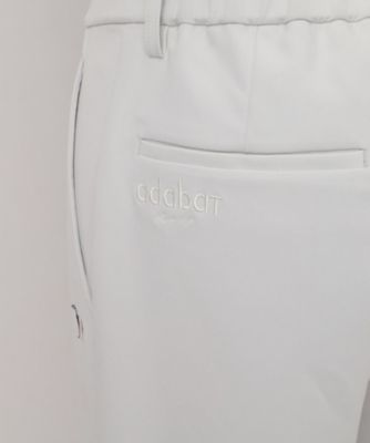 ADABAT NAVY】ダブルクロステーパードパンツ
