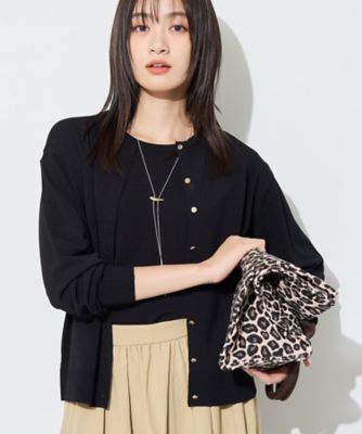 極美品✨ミッソーニ　ライトニット アンサンブル　ロングカーディガン　希少サイズ 2点セット】5分袖ニット＆カーディガン きれいめアンサンブルニット