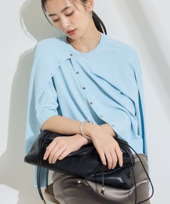 【極美品✨】シルク セオリー アンサンブル カーディガン ニット 2点セット 2点セット】5分袖ニット＆カーディガン きれいめアンサンブルニット