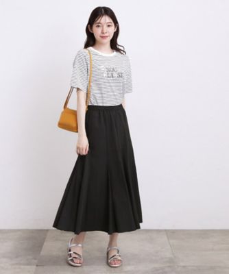 洗濯機◎】軽やかに揺れる、マーメイドフレアスカート