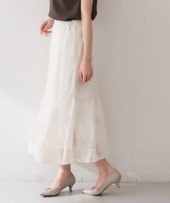 SQUARE DRAPE MAXI－SKIRT（300JS231