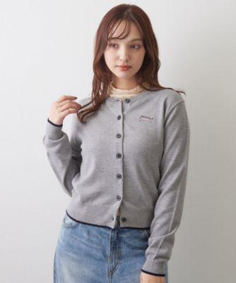 ゼニアバル―ファキャッシュウールクルーネックカーディガン