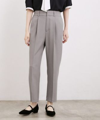 LIGHT WOOL MAX GABARDINE TWO－TUCK
