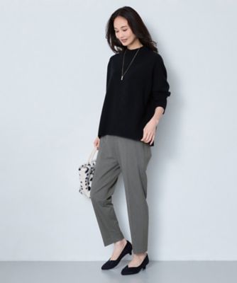 SS－4Lサイズ／私のパンツ】ストレートシルエット テーパード
