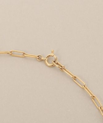 K18ダイヤモンド ペアシェイプカットふせ込み ネックレス