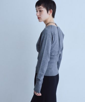 intimate wrap knit top（2002652843
