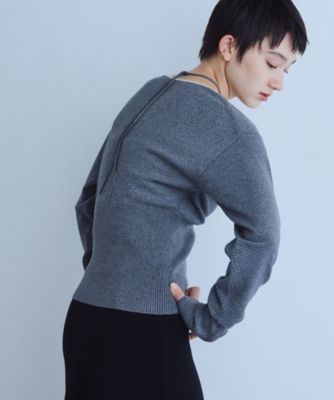 intimate wrap knit top（2002652843