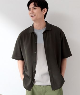 半袖シャツ＋インナー セットアイテム】カノコ半袖シャツ＆半袖T