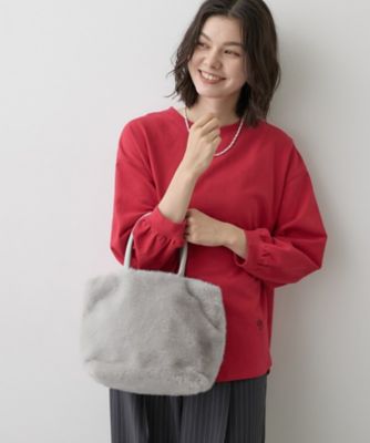 【美品】トッズ 2way Dスタイリング トートバッグ ラビットファー 斜め掛け 美品】トッズ 2way Dスタイリング トートバッグ ラビットファー 斜め