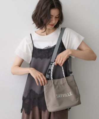 美品　PORTER グレー　ミニトートバッグ 2WAY／軽量】コードハンドル ミニトートバッグ