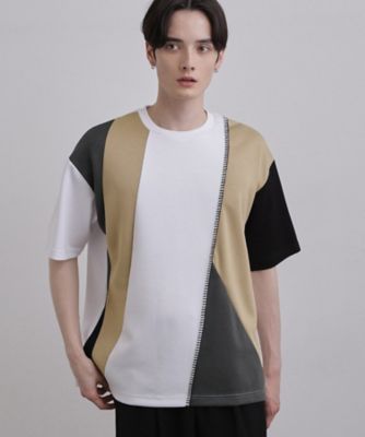 早い者勝ちタグ付き  イタリア　オーセンティック半袖　3xl ダイヤゴナル半袖カットソー（2002653905） | tk. TAKEO