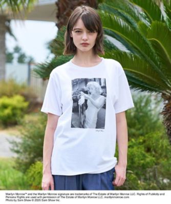 別注】マリリンモンロー／モノトーンプリントTシャツ