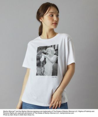 別注】マリリンモンロー／モノトーンプリントTシャツ