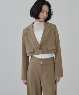WEB限定】デニムクロップドジャケット≪洗濯機で洗える≫ | MAYSON
