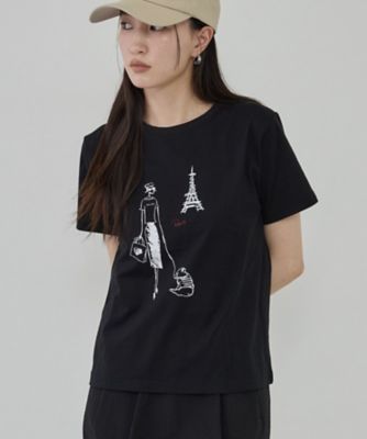 フレンチブルTシャツ（2002655004） | GALLEST (Women