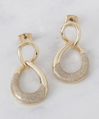 オーバルラメエポピアス（2002655101） | GROVE (Women