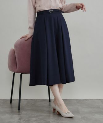 タックプリーツスカート（2002655265） | COUTURE BROOCH