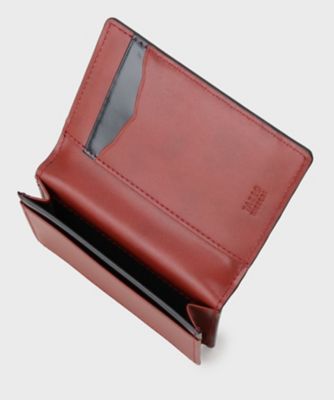 カスタムキング スコードロンパッチ 2002年製 未使用 サイン入り コードバン調】クラシックライン 名刺入れ（2002655359
