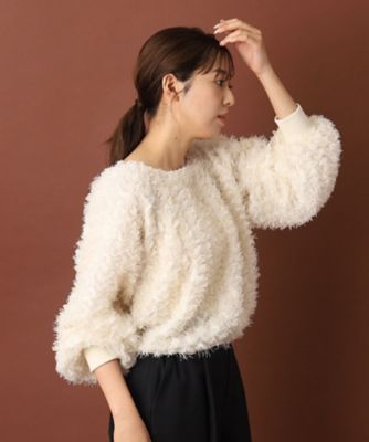 コフコフ品 provoke（プロヴォーク）【別注】 フワラーモチーフブラウス