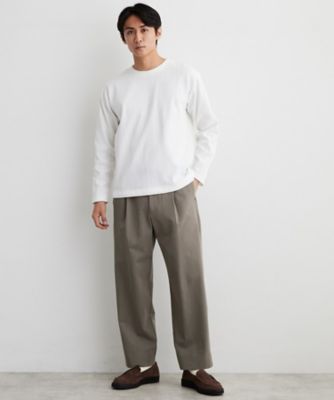 洗濯機OK】ワッフル レイヤード 長袖Tシャツ（2002657645
