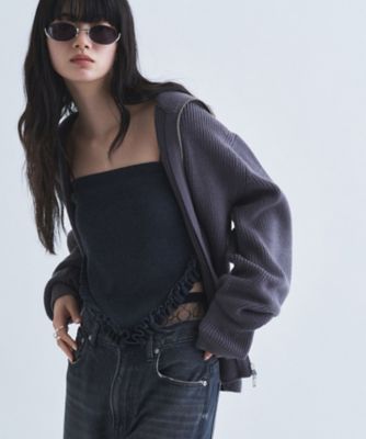 form zip cardigan（2002658936） | CODE A
