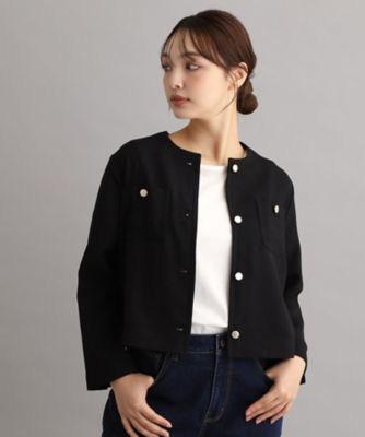 LAURA ASHLEYのノーカラージャケット | レディース | 三越伊勢丹
