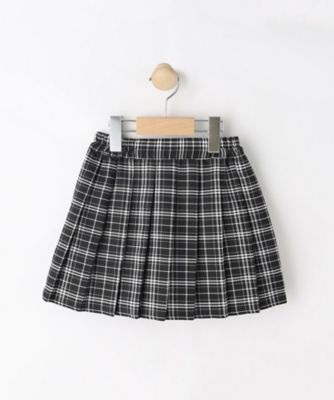 110－140cm】チェックプリーツスカート（2002659335