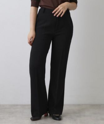 新品タグ付き✨Theory 2024 ストレッチクロップドフレアパンツ　ブラック 新品タグ付き✨Theory 2024 ストレッチクロップドフレアパンツ