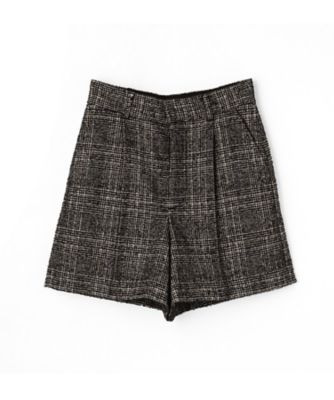 セットアップ可】ループグレンチェックショートパンツ