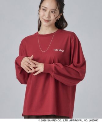 HELLO KITTYコラボ】刺繍ロンT（2002660934
